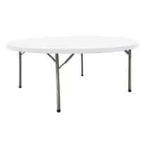 Table ronde pliante - 183 cm - Furnitrade