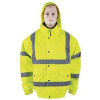 Blouson haute visibilité Jaune, Type de vêtement: Blouson et parka, Matière: Polyester, Coloris: Jaune