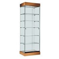 Vitrine ASF mit LED-Beleuchtung - Buche