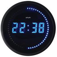 Blaue LED-Uhr 30 cm - Orium