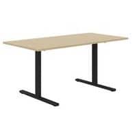 Bureau droit 180 cm pieds T Misao - Manutan Expert