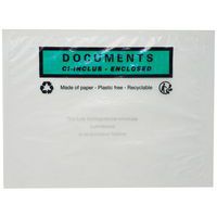 Pochette porte-documents - Cristal - Documents ci-inclus