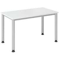 Bureau droit pieds ronds 120 cm