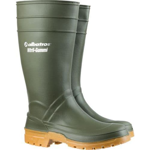 Nitrilgummi-Arbeitsstiefel GUARDIAN HIGH GREEN – Albatros