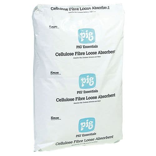 Absorbant granulé en fibre de cellulose PIG Essentials - Pig