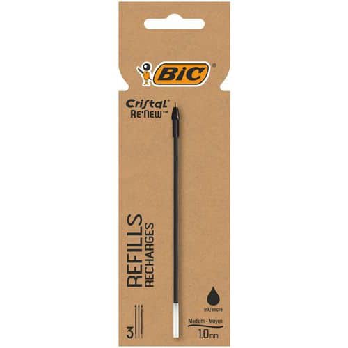 Recharge stylo-bille Cristal Renew - Bic