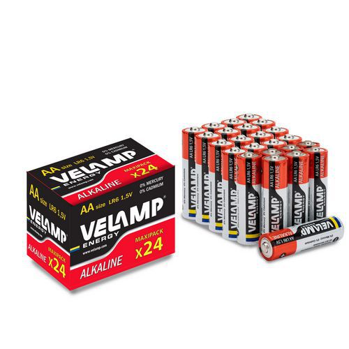 24 Alkali-Batterien - VELAMP