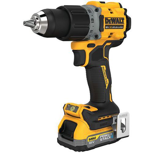 Perceuse visseuse Compacte XR 18V 1,7Ah POWERSTACK - DEWALT