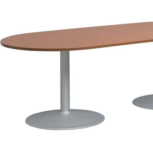 Table modulaire ovale - Semi-ovale - Pied tulipe