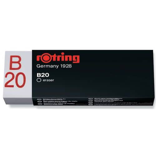 Radiergummi Rapid-Eraser B20 ­ 20 Stück - rOtring®