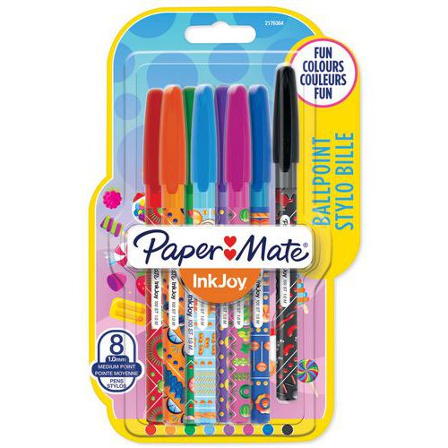 Stylo bille InkJoy 100 Cap Wrap™ capuchonné - Paper Mate®