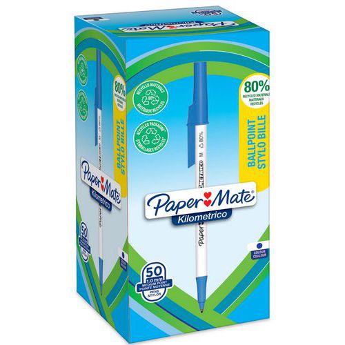 Stylos bille KILOMETRICO™ capuchonné - Paper Mate®