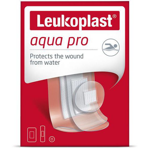 Wasserdichtes, transparentes Pflaster - Leukoplast