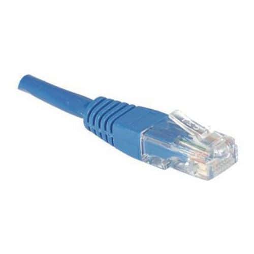 RJ45-Patchkabel – Gerades Cat5E-Kabel – UTP ungeschirmt – Blau