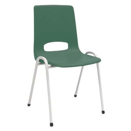 Chaise coque plastique - Vert