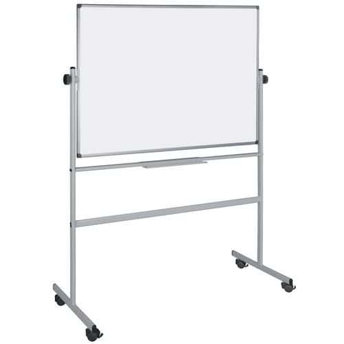 Mobiles kippbares Whiteboard Bi-Office - doppelseitig emailliert