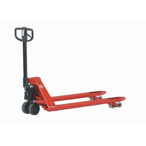 Transpalette manuel Toyota 2300 kg avec frein parking - Fourche 1830 mm