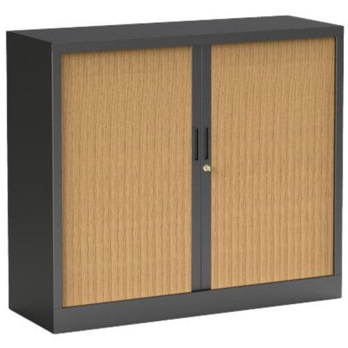 Rollladenschrank Premium zweifarbig - Höhe 100 cm