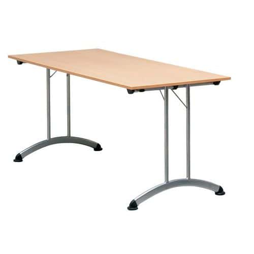 Table modulaire pliante - Piètement alu