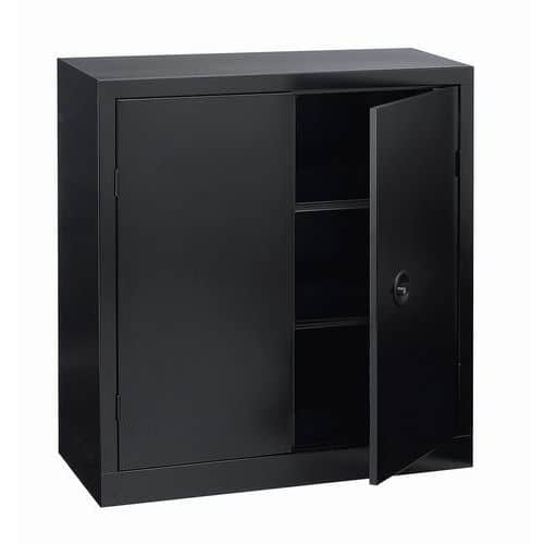 Armoire monobloc à portes battantes - H 100 x l 100 cm