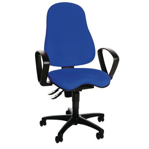 Siège de bureau ergonomique Sitness 10 - Piètement polypropylène