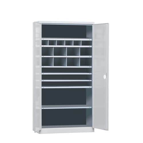 Armoire de rangement de composants 1000 - 28 compartiments - Profondeur 53,5 cm