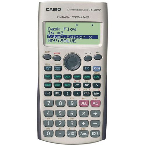 Calculatrice Casio FC-100V