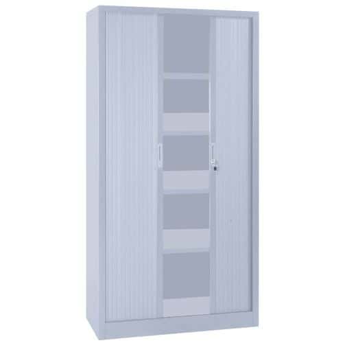 Armoire haute à rideaux en kit - Largeur 100 cm - Manutan Expert