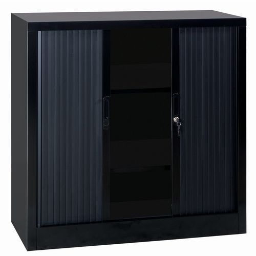 Niedriger Rollladenschrank im Set - Breite 100 cm - Manutan Expert