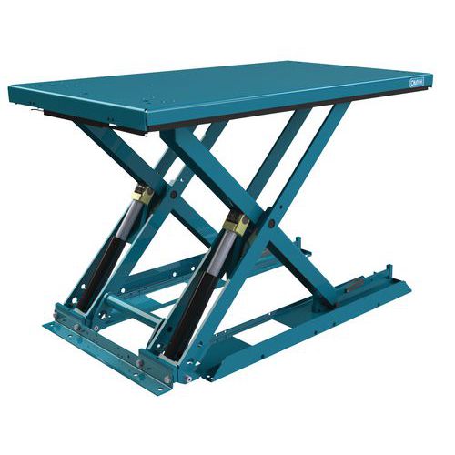 Table élévatrice ergonomique fixe extraplate MX-10 - Capacité 1000 kg