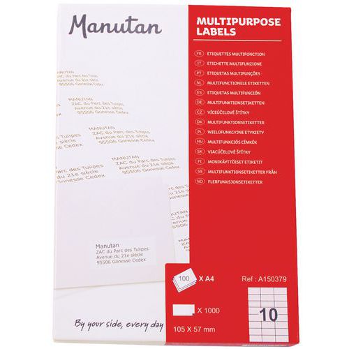 Multifunktions-Etiketten - Manutan Expert