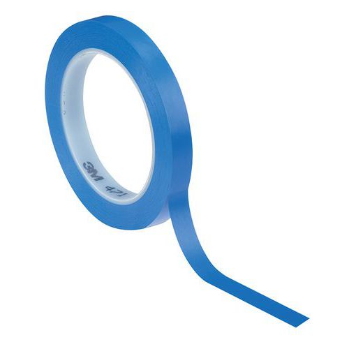 Vinyl-Klebeband 471, blau - 33 m - 3M