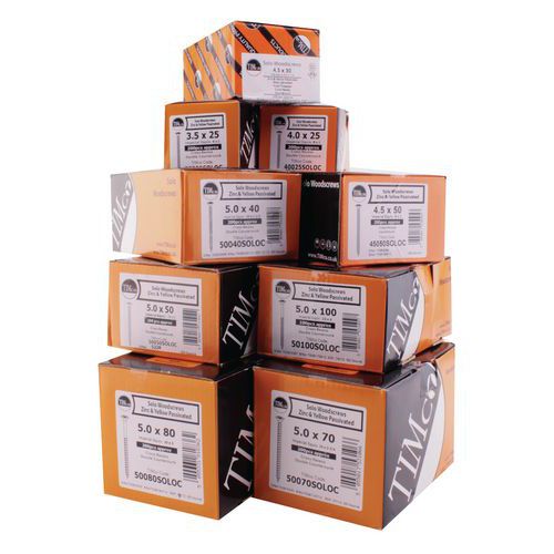 Packung 3400 Pozi-Schrauben