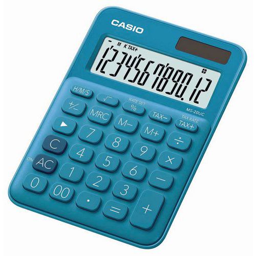 Calculatrice de bureau - MS 20UC - 12 Chiffres - Casio