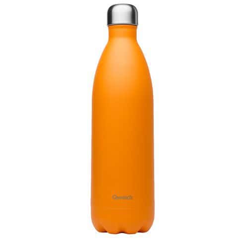 Bouteille isotherme 1L orange pop - Qwetch