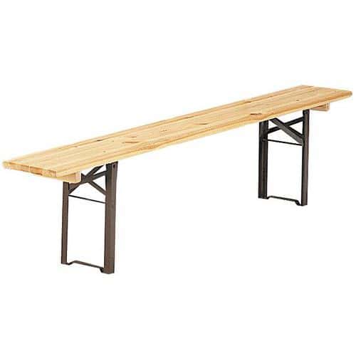 Banc bois pliant 160 cm et 220 cm