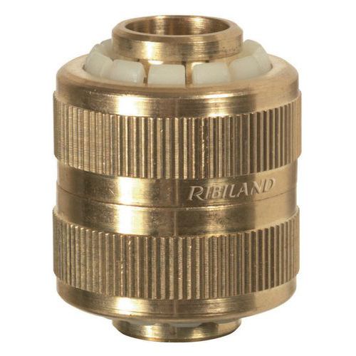 Raccord réparateur laiton sur carte - Pour tuyau Ø 15 mm (5/8”)