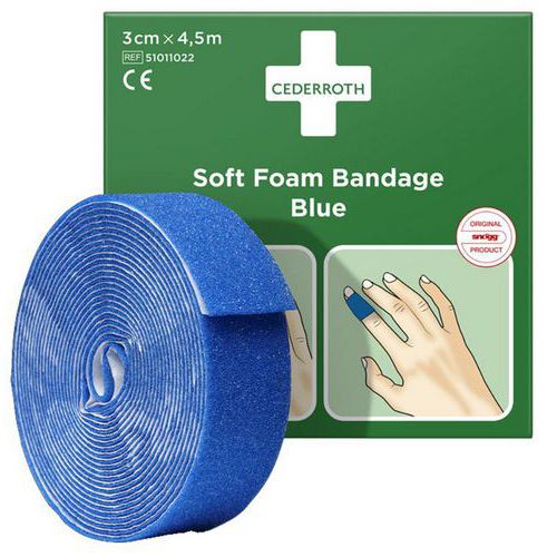 Bandage détectable en mousse souple - Cederroth