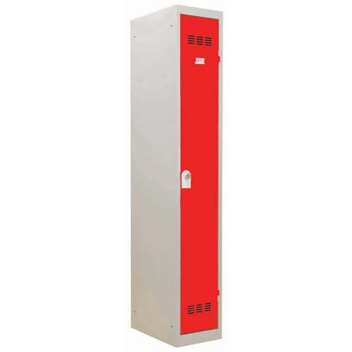 Vestiaire industrie propre - Largeur 300 mm - 1 colonne - Vinco