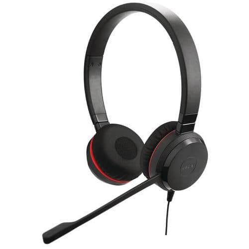 Headset mit Kabel Jabra Evolve 20 UC Duo/Mono