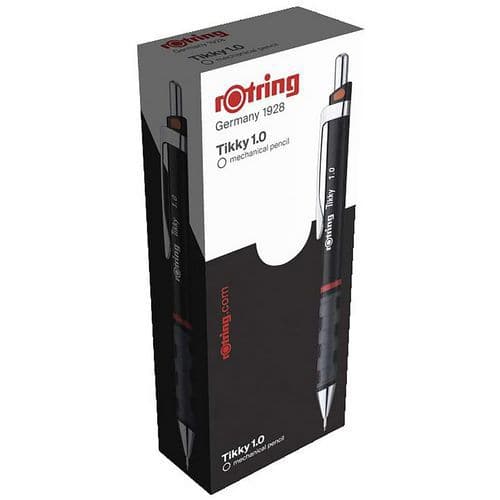 12 Druckbleistifte rOtring® Tikky II - schwarz - rOtring®