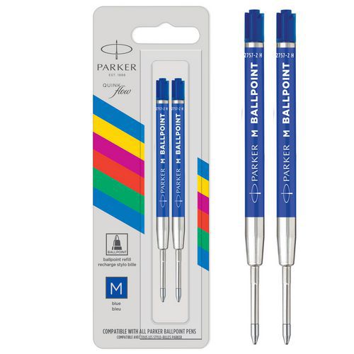 Lot de 2 recharges pour stylo Parker® - Parker®