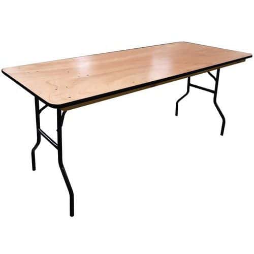 Klappbarer Holztisch - 183 x 76 cm - Furnitrade