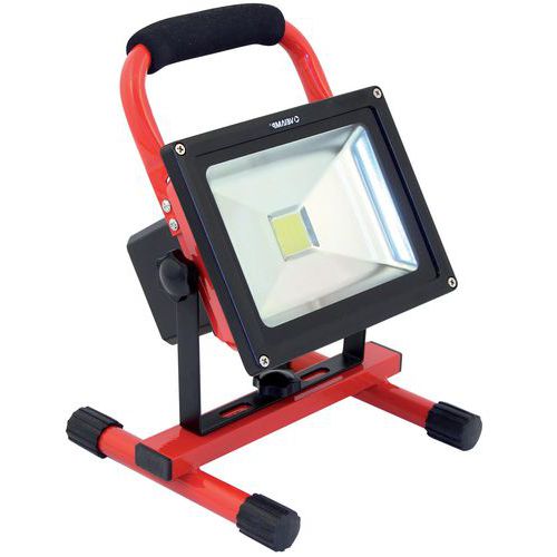 Wiederaufladbarer LED-Baustellen-Scheinwerfer, 20W - Velamp Industries