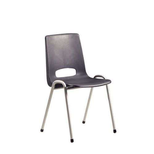 Chaise coque plastique - Anthracite