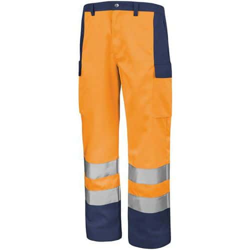 Pantalon de travail haute visibilité Fluo Base XP - Cepovett Safety