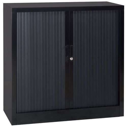 Armoire basse à rideaux en kit - Largeur 120 cm - Manutan Expert