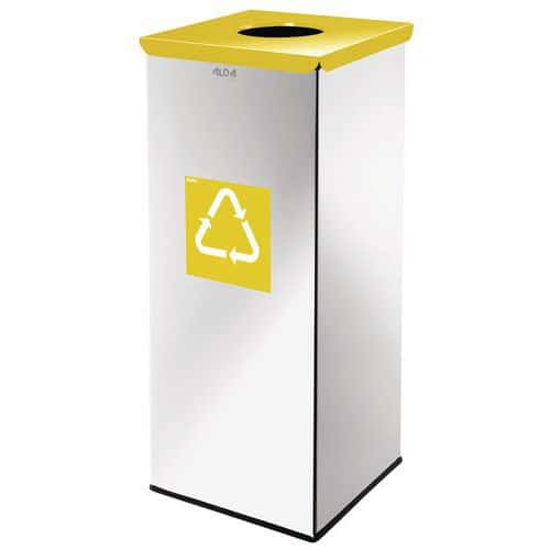 Recycling-Abfalleimer aus Metall Prestige 60 L