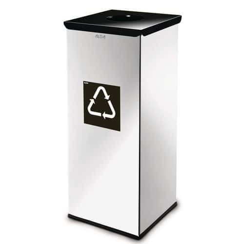 Recycling-Abfalleimer aus Metall Prestige 60 L