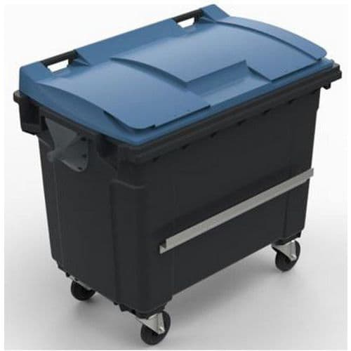 Conteneur mobile Plastic Omnium - Couvercle spéciale papier - 660 L